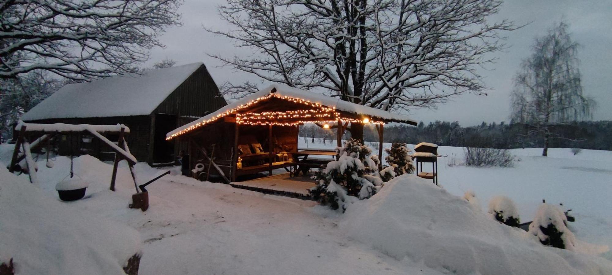 Guesthouse, Sauna & Jacuzzi In Gauja Valley - Kakukalns Straupe المظهر الخارجي الصورة